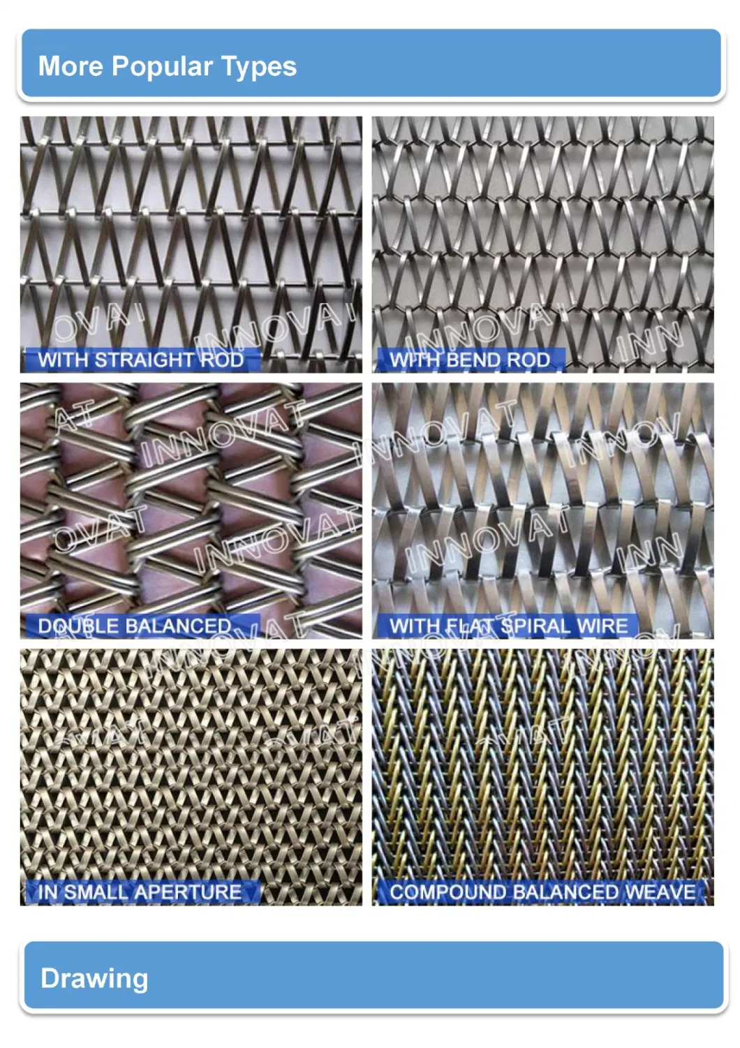 spiral Weave Type Colored Finished Metal Curtain Drapery Wire Mesh for Decoration Hotel