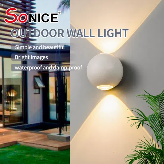148bf2w High Luminous Household Hotel Corridor Garden LED Wall Lamp
