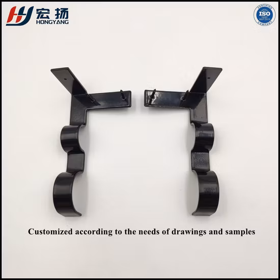 Manufacturer Stainless Steel Curtain Rod Holders Adjustable Curtain Rod Bracket for Curtain Pole Brackets